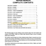 New Holland TD75D, TD95D, TD95D High Clearance Repair Manual (87572972)