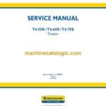 New Holland T4.55S, T4.65S, T4.75S Tractor Service Manual (51489991)