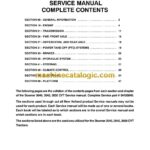 New Holland 3040, 3045, 3050 CVT Boomer Service Manual (84126849)