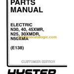 Hyster N20, N40, N45XMR, N25, N30XMDR, N50XMA (E138) Forklift Parts Manual