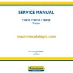 New Holland TD65F, TD75F, TD85F Tractor Service Manual (84574094A)