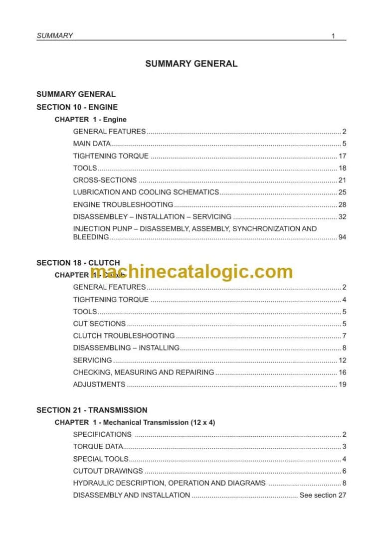 New Holland TL60E, TL75E, TL85E, TL95E Tractor Service Manual (84281020)