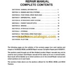 New Holland MC22, MX28, MC35 Repair Manual (87557971)