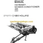 New Holland 495 Haybine Mower Conditioner Service Manual (40049511)