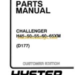 Hyster H45, H50, H55, H60, H65XM Challenger (D177) Forklift Parts Manual