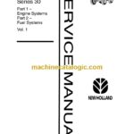 New Holland Series 10, Series 30 Tractor Service Manual (40001020)
