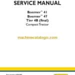 New Holland Boomer™ 41, Boomer™ 47 Tier 4B Final Compact Tractor Service Manual (47941902)
