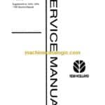 New Holland 1620 Tractor Service Manual (40132022)