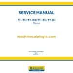 New Holland T7.175, T7.190, T7.195, T7.205 Tractor Service Manual (47770506A)