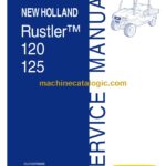 New Holland 120, 125 Rustler Service Manual (CLC103700628)