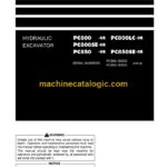 Komatsu PC800-8R, PC800LC-8R, PC800SE-8R, PC850-8R, PC850SE-8R Hydraulic Excavator Operation and Maintenance Manual (PEN00530-04)