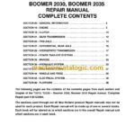 New Holland T2210, T2220, 2030 Boomer, 2035 Boomer Repair Manual (84122964)