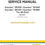 New Holland Guardian™ SP.295F, Guardian™, SP.300F Guardian™, SP.345F, Guardian™ SP.400F Tier 4B Final Sprayer Service Manual (47691240)