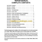 New Holland T5040, T5050, T5060, T5070 Tractor Repair Manual (84195945)