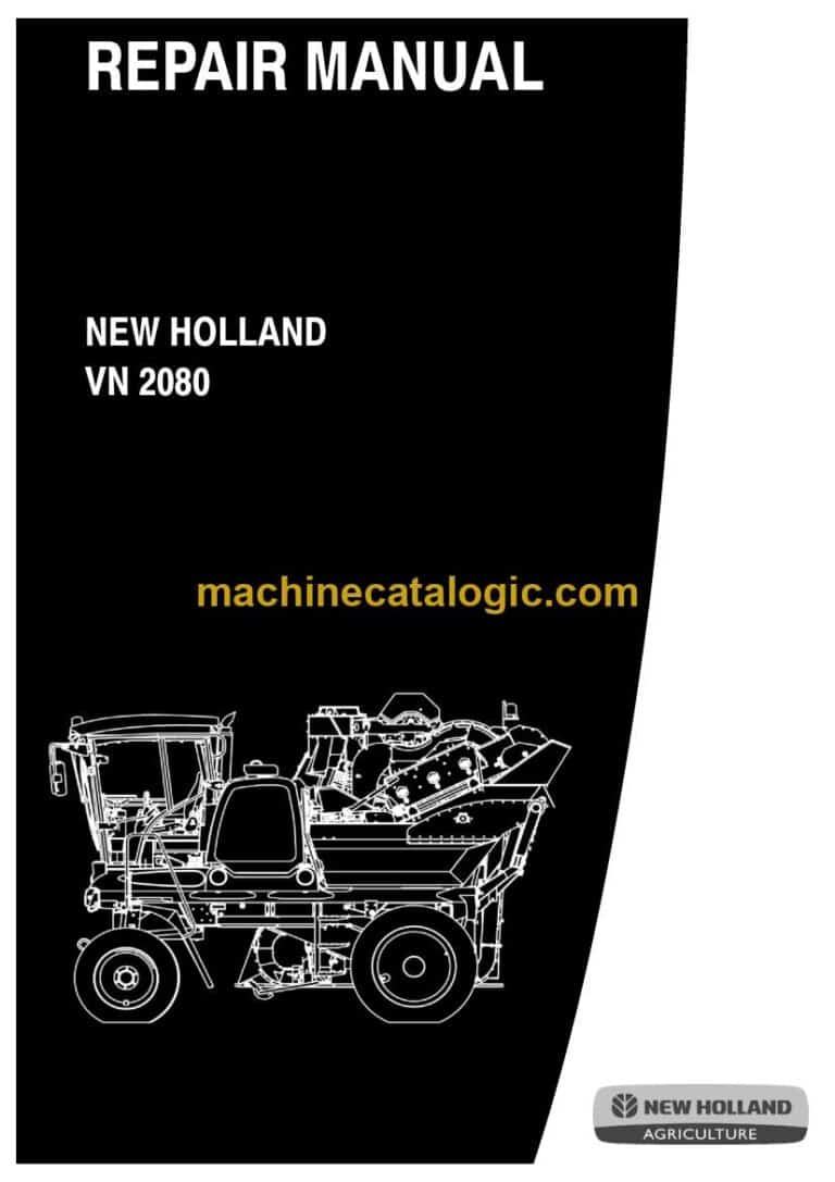 New Holland VN2080 Service Manual (87613091A)