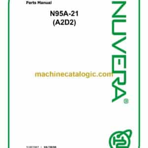 Nuvera N95A-21 (A2D2) Parts Manual