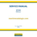 New Holland SP3500 Defensor Service Manual (48149953)