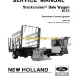 New Holland Ford 1075 Stackcruier Bale Wagon Service Manual (40932101)
