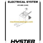 Hyster AP2.0MS (A280) Forklift Service Manual
