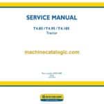 New Holland T4.85, T4.95, T4.105 Tractor Service Manual (47531609)