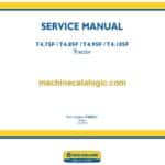 New Holland T4.75F, T4.85F, T4.95F, T4.105F Tractor Service Manual (47888361)