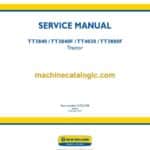 New Holland TT3840, TT3840F, TT4030, TT3880F Tractor Service Manual (47921938)
