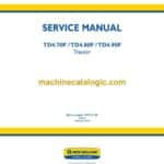 New Holland TD4.70F, TD4.80F, TD4.90F Tractor Service Manual (47913129)