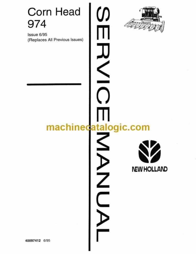 New Holland 974 Corn Head Service Manual (40097412)