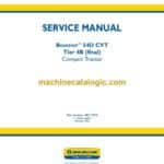 New Holland Boomer 54D CVT Tier 4B Final Compact Tractor Service Manual (48017704)