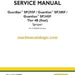 New Holland Guardian™ SP.295F, Guardian™ SP.300F, Guardian™ SP.345F Tier 4B Final Sprayer Service Manual
