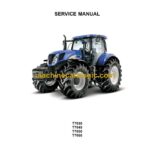 New Holland T7030, T7040, T7050, T7060 Tractor Service Manual (87628084B)