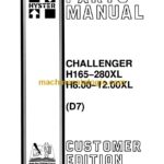 Hyster H165-280XL, H8.00, H12.00XL (D7) Forklift Parts Manual