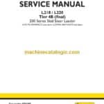 New Holland L218, L220 Tier 4B Final 200 Series Skid Steer Loader Service Manual (47851949)