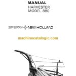 New Holland 880 Harvester Service Manual (40088010)