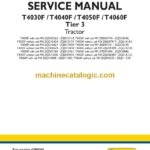 New Holland T4030F, T4040F, T4050F, T4060F Tier 3 Tractor Service Manual (47888341)