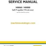 New Holland H8060, H8080 Self-Propelled Windrower Service Manual (47487696)