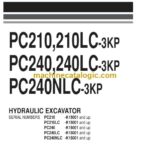 Komatsu PC210-3KP, PC210LC-3KP, PC240-3KP, PC420LC-3KP, PC240NLC-3KP Hydraulic Excavator Operation and Maintenance Manual (SEAMK2050301)