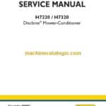 New Holland H7220, H7320 Discbine® Mower-Conditioner Service Manual (48068915)