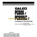 Komatsu PC600-7, PC600LC-7 Hydraulic Excavator Operation and Maintenance Manual (SEAM053302P)