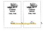 New Holland TX66, TX68 Combine Repair Manual (86603389)