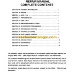 New Holland FX25, FX45, FX28, FX38, FX48, FX58 Repair Manual (87051240)