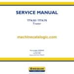 New Holland TT4.55, TT4.75 Tractor Service Manual (47969435)
