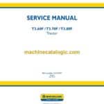 New Holland T3.60F, T3.70F, T3.80F Tractor Service Manual (51517507)