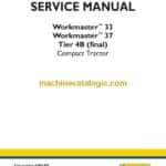 New Holland Workmaster™ 33, Workmaster™ 37 Tier 4B Final Compact Tractor Service Manual (47881877)