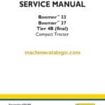 New Holland 33, 37 Boomer Tier 4B Final Compact Tractor Service Manual (47941899)