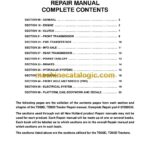 New Holland TD80D, TD95D Repair Manual (87658938)