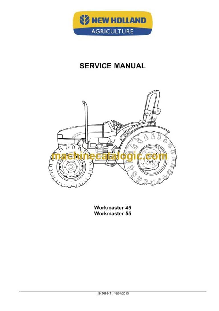 New Holland Workmaster 45, Workmaster 55 Service Manual (84269847)