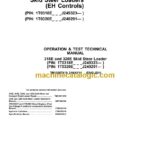 John Deere 318E and 320E Skid Steer Loaders EH Controls Technical Manual (TM13007X19)