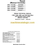 John Deere 318E, 319E, 320E, and 323E Skid Steer and Compact Track Loader Repair Technical Manual (TM13012X19)