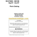 John Deere 560, 660 Skidder Parts Catalog (WCF286759)